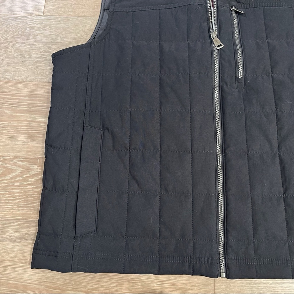 Orvis Men’s Quilted Full Zip Up Front Vest Black Size L - Picture 5 of 9